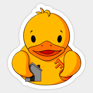 Realtor Rubber Duck Sticker